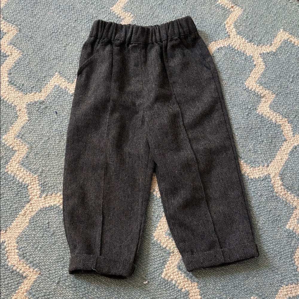 Toddler Ankle Crop Dress Pants
